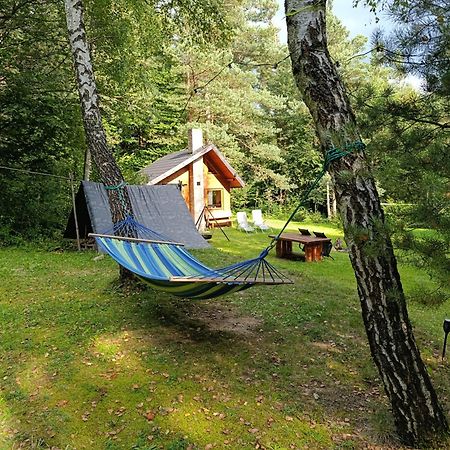 Survivalowa Chata W Lesie Bukowsko Экстерьер фото